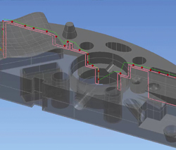 Delcam enhances section measurements in PowerINSPECT inspection software